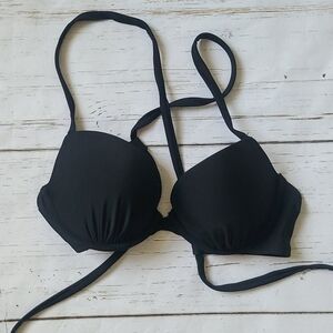 Aerie Black Bikini Top Size 36B